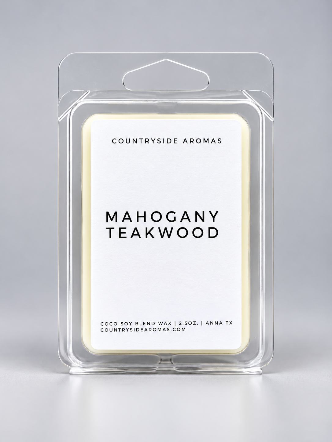 Mahogany + Teakwood Wax Melt