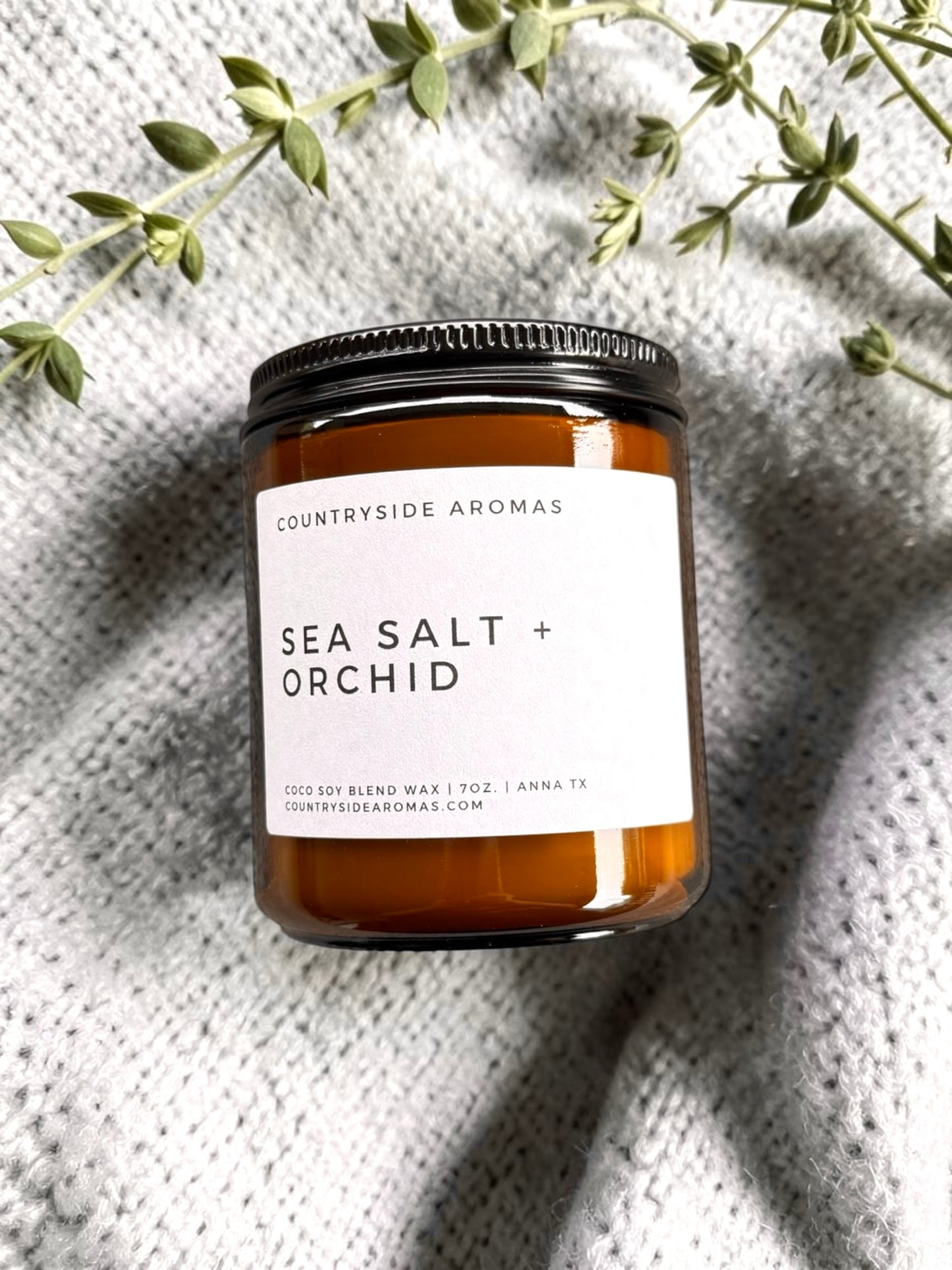 Sea Salt & Orchid 7oz Candle