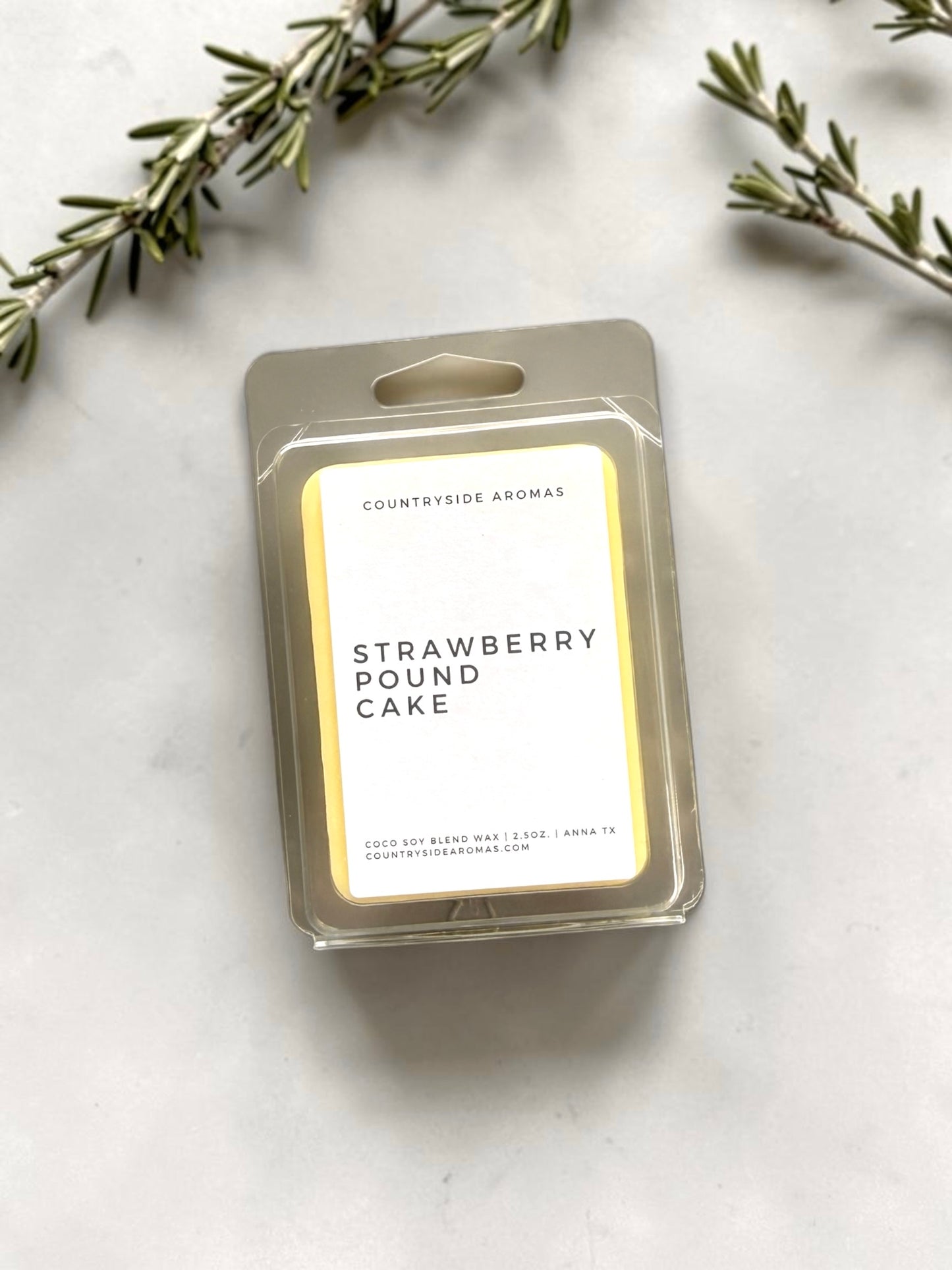 Strawberry Pound Cake Wax Melt