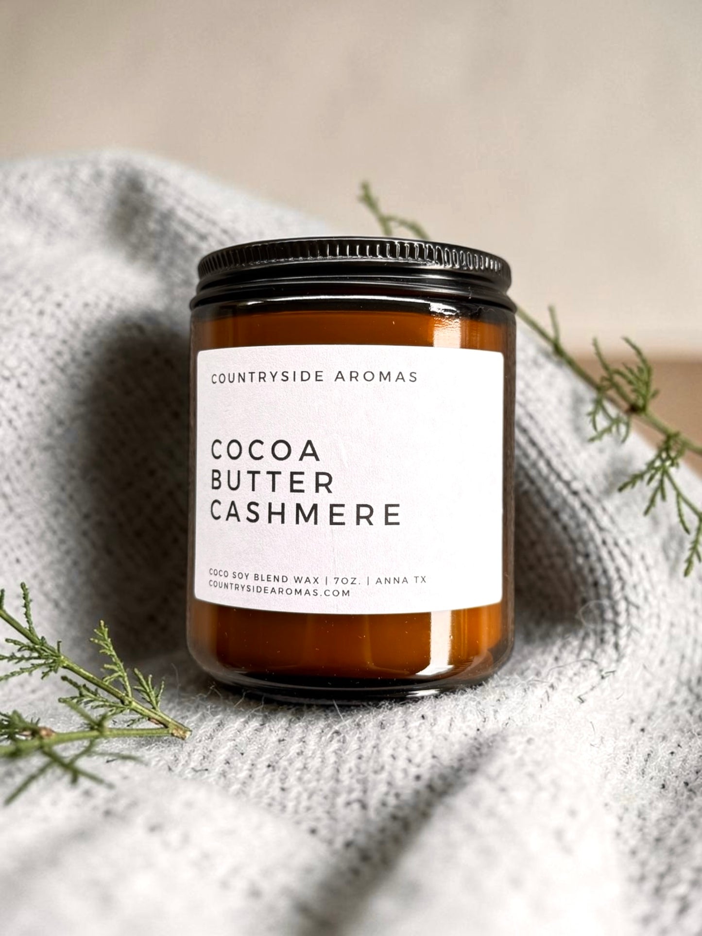 Cocoa Butter Cashmere 7oz Candle