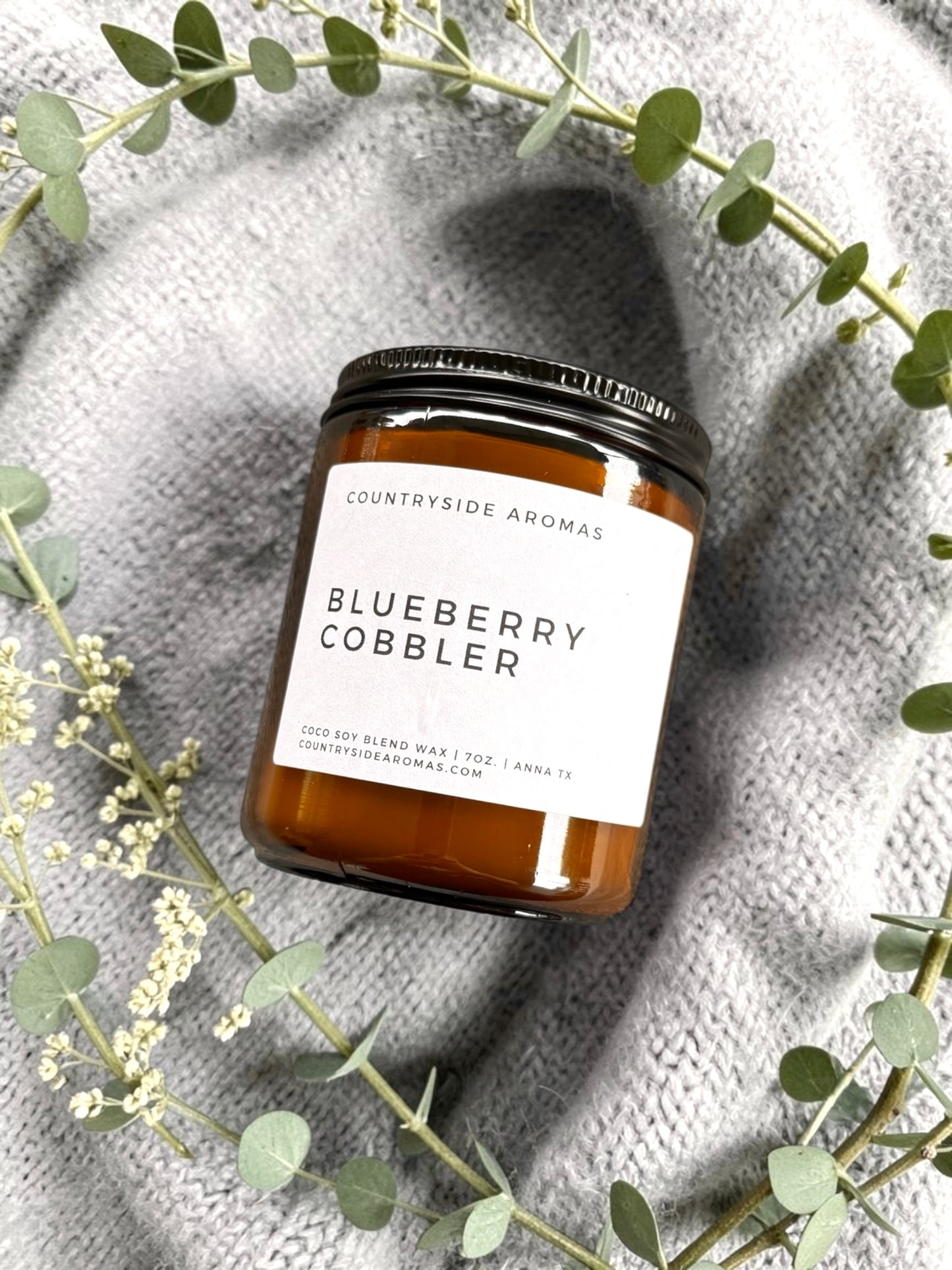 Blueberry Cobbler 7oz Candle