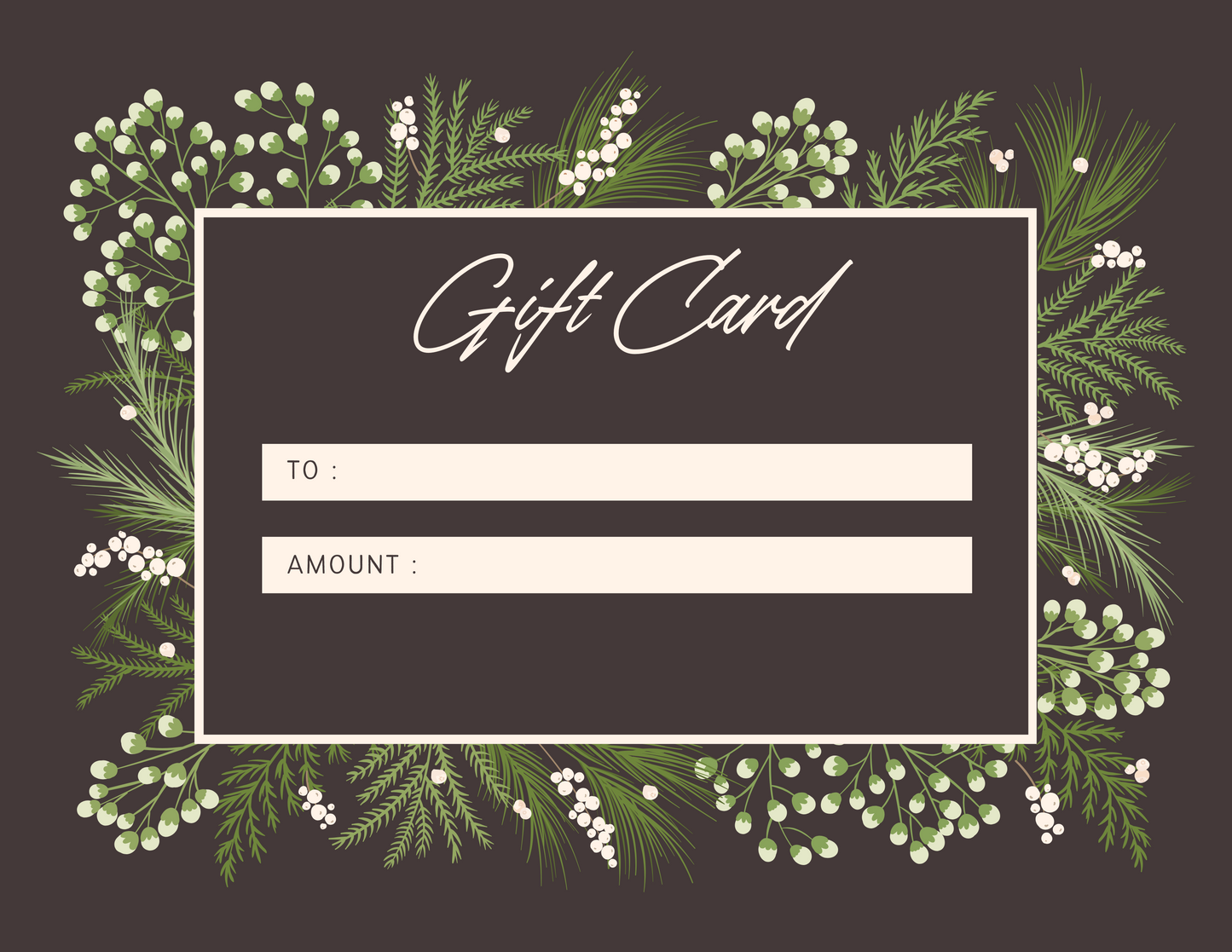 Countryside Aromas Gift Card