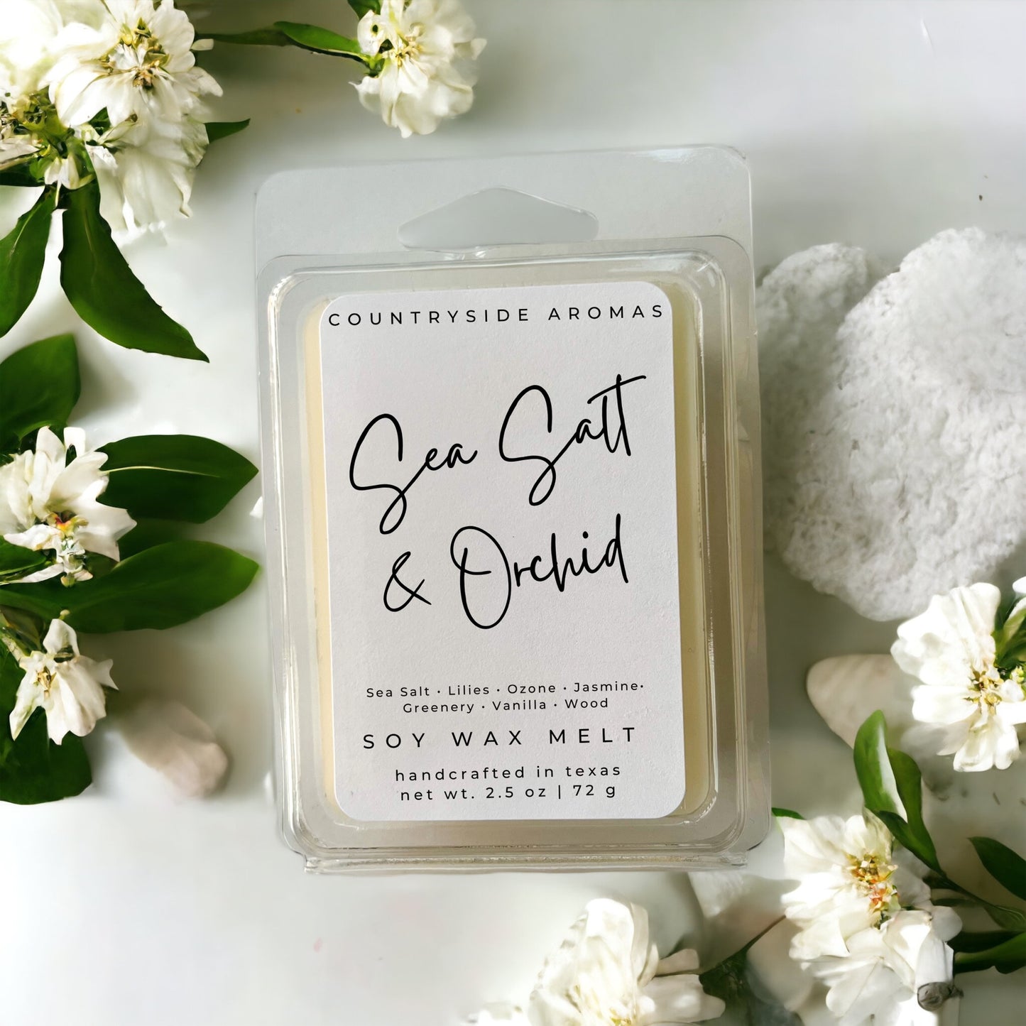 Sea Salt & Orchid Wax Melt - countrysidearomas