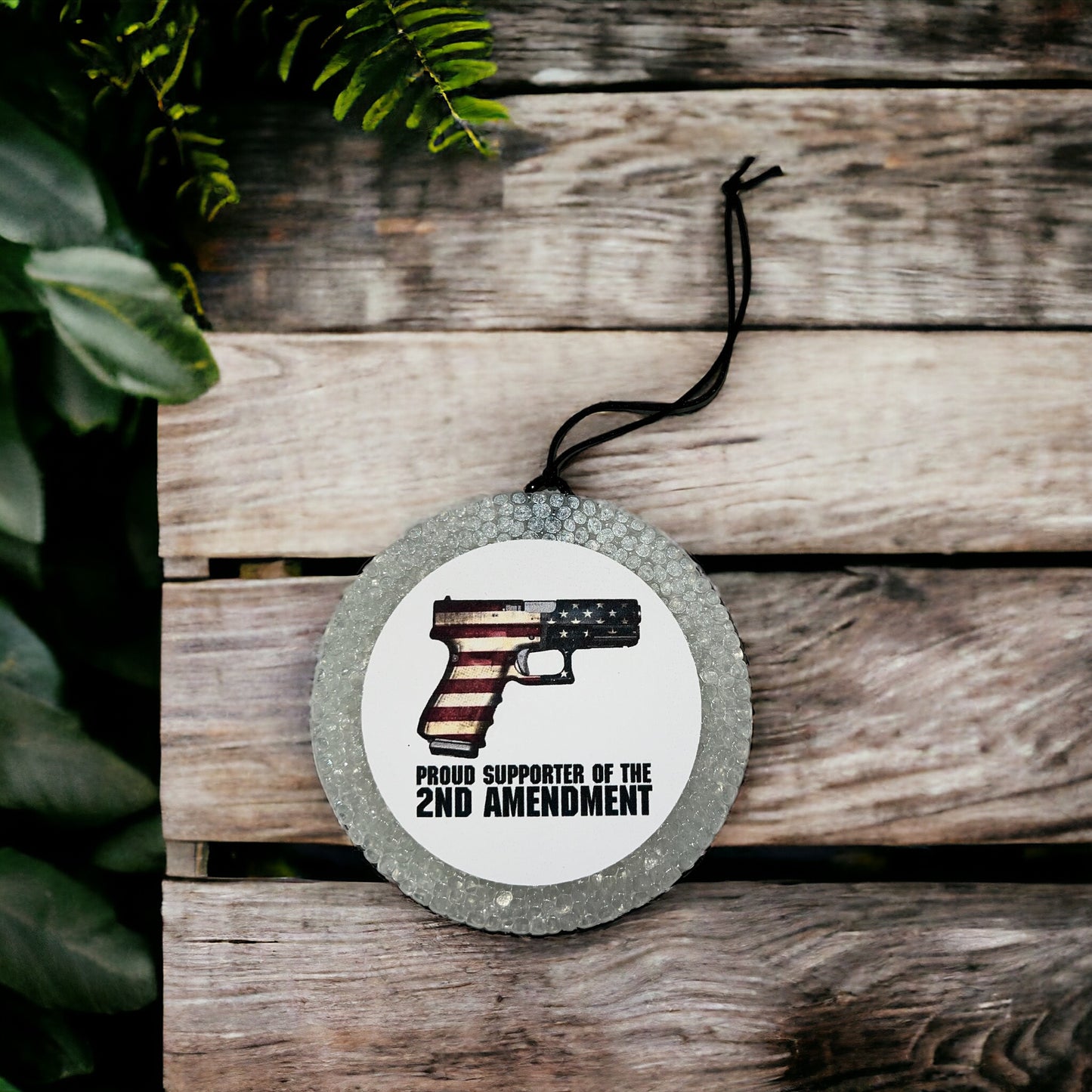 Proud Supporter of 2nd Amendment Car Freshie