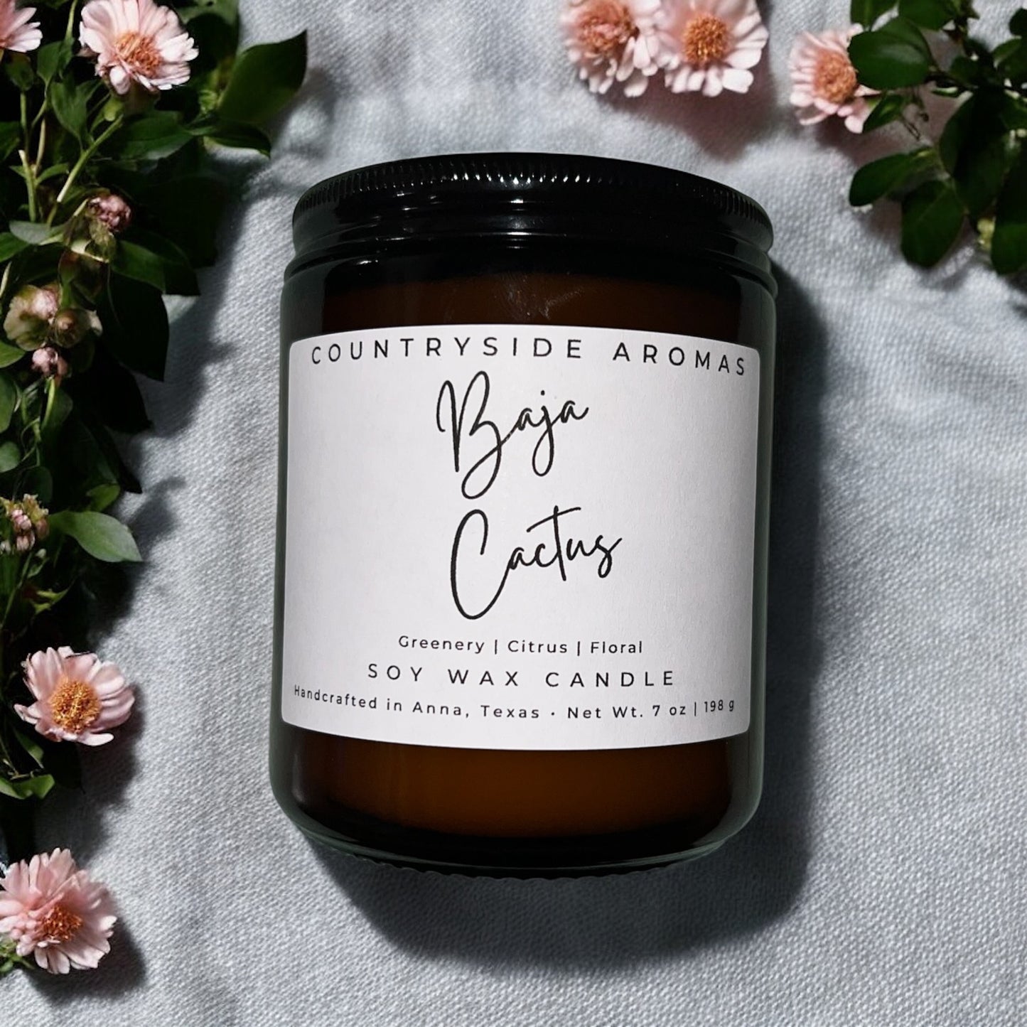 Baja Cactus 7oz Candle