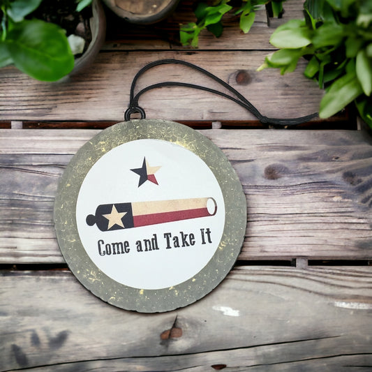 Come and take it Car Freshie 