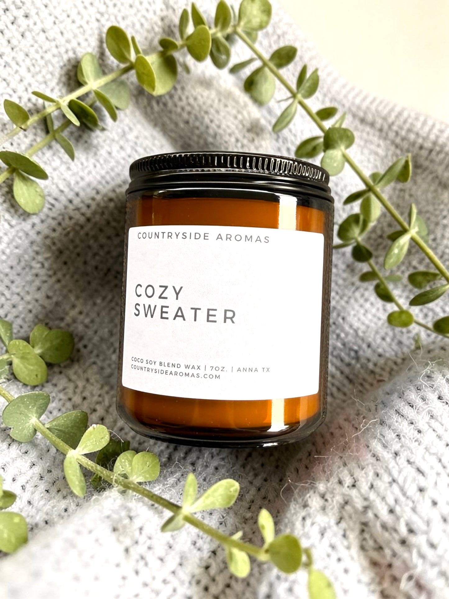 Cozy Sweater 7oz Candle