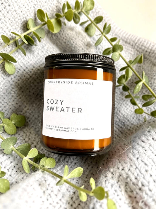 Cozy Sweater 7oz Candle