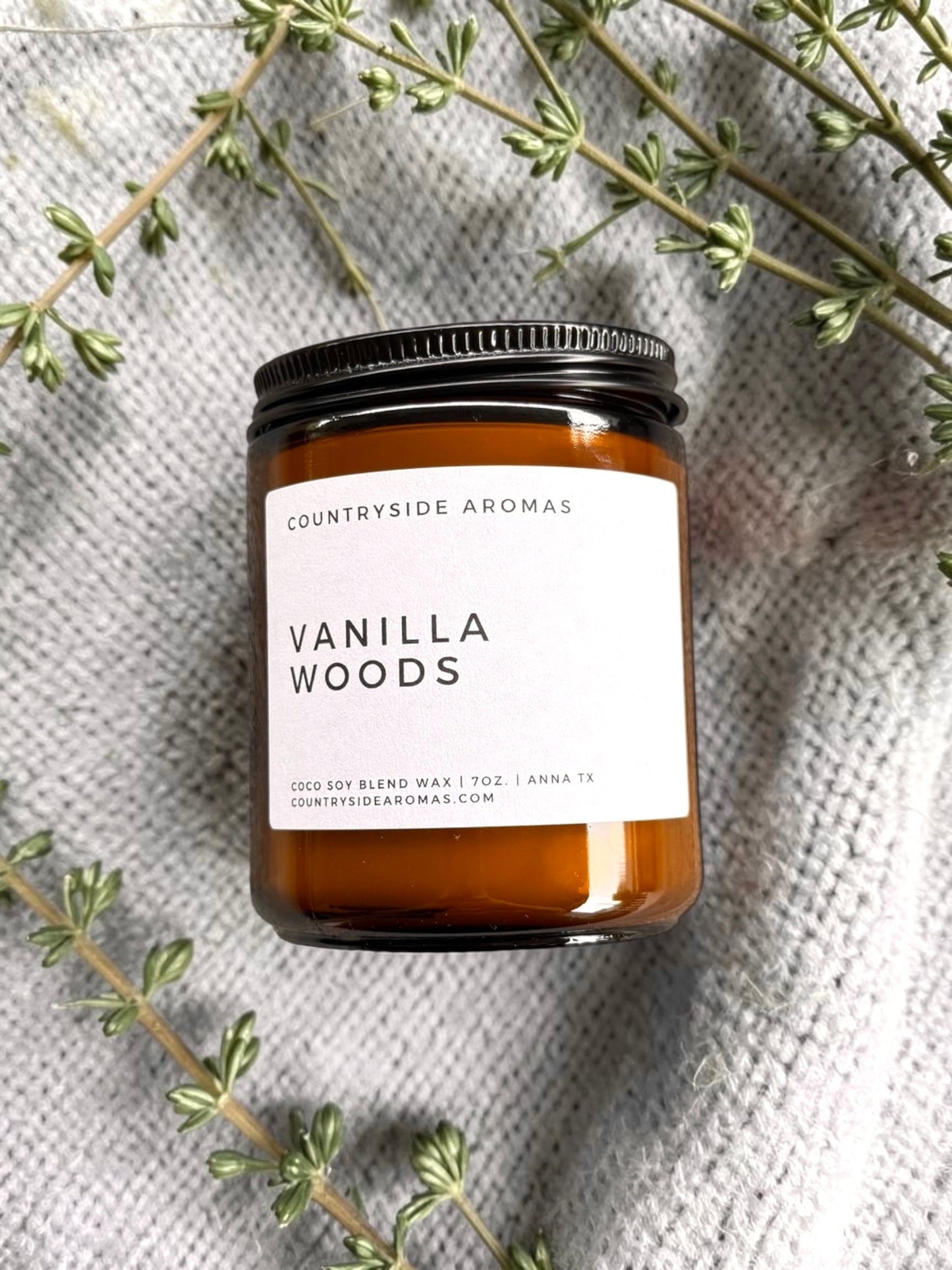 Vanilla Woods 7oz Candle