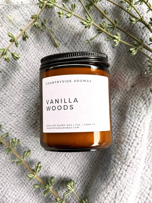 Vanilla Woods 7oz Candle
