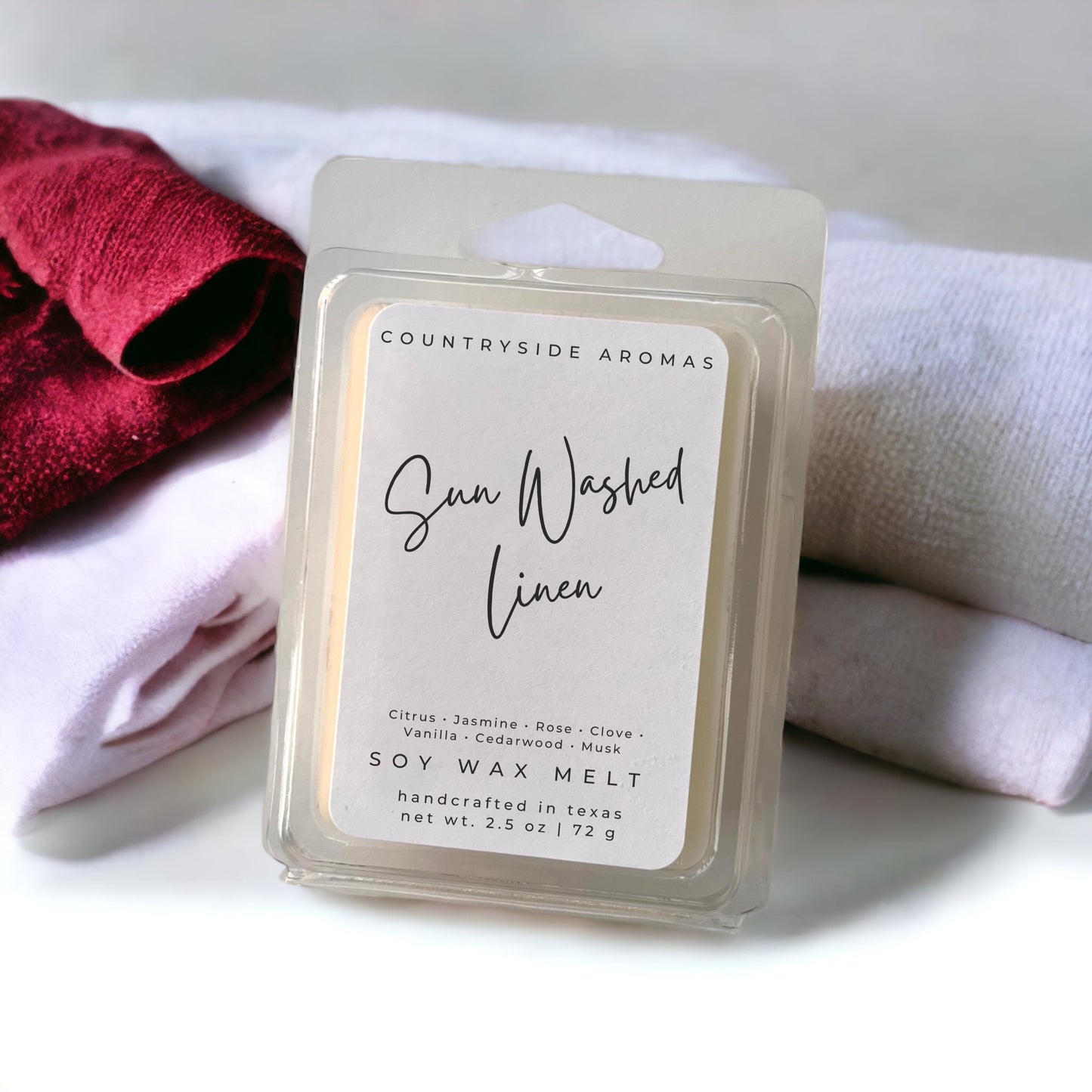 Sun Washed Linen Wax Melt - countrysidearomas