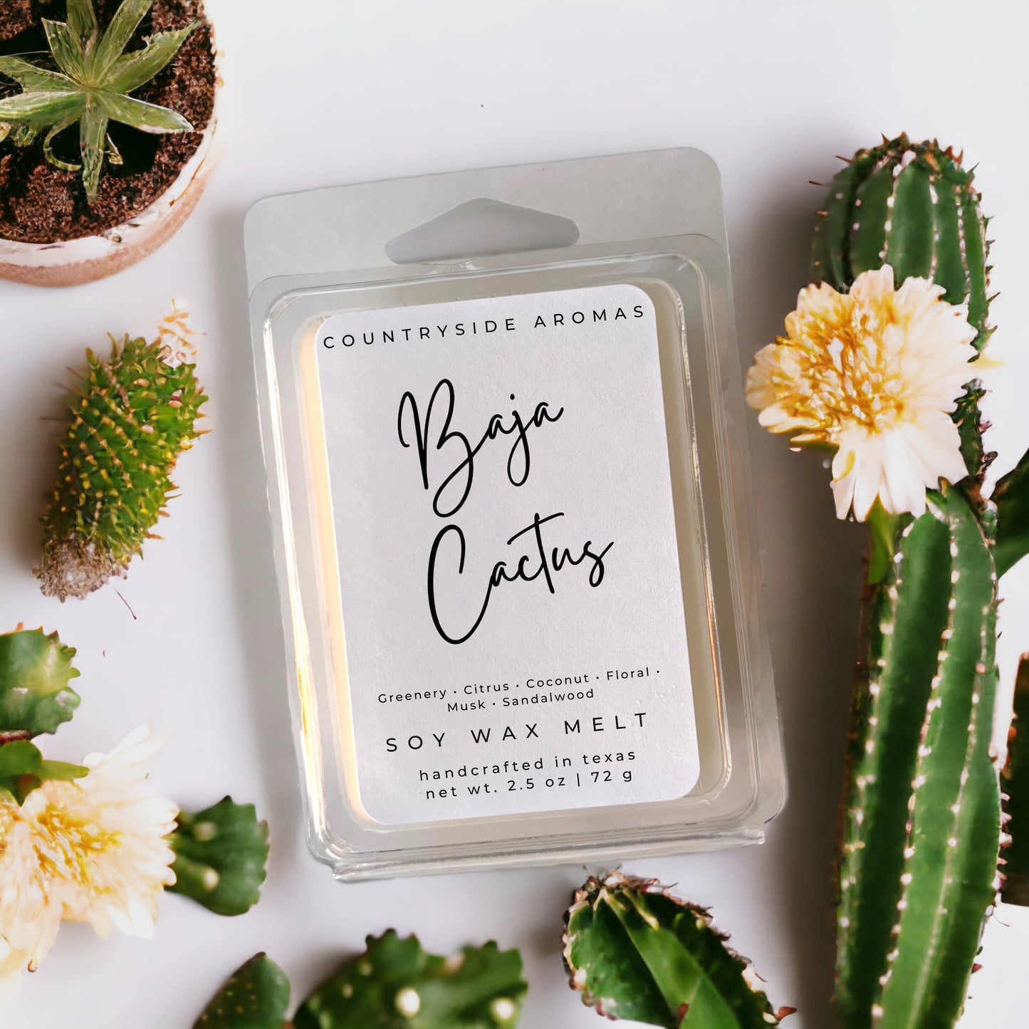 Baja Cactus Wax Melt - countrysidearomas