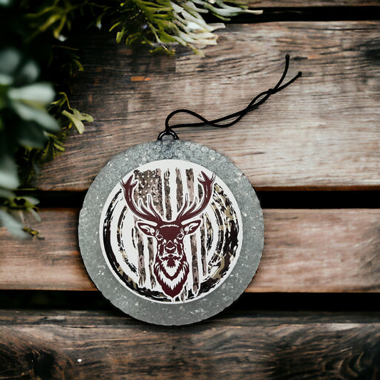 Camo Deer Car Freshie