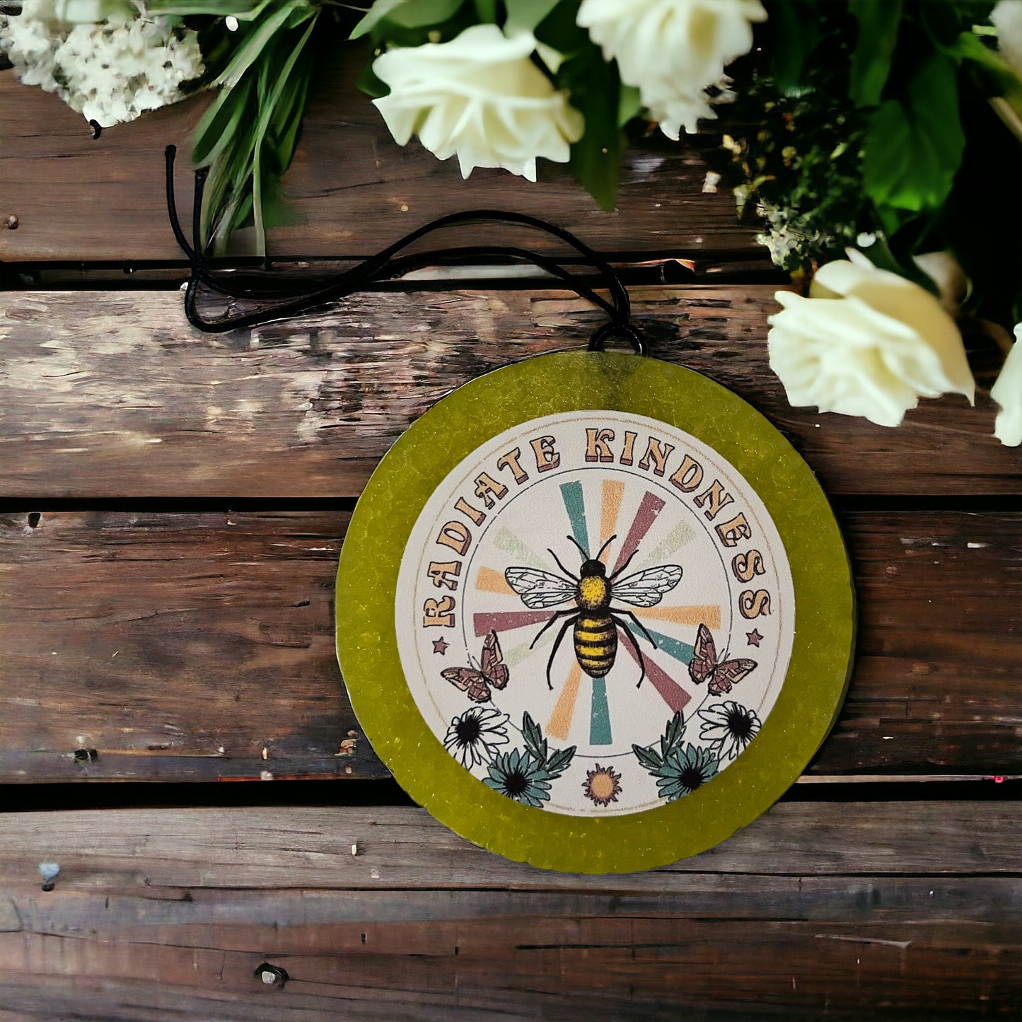 Bee - Radiate Kindness Car Freshie