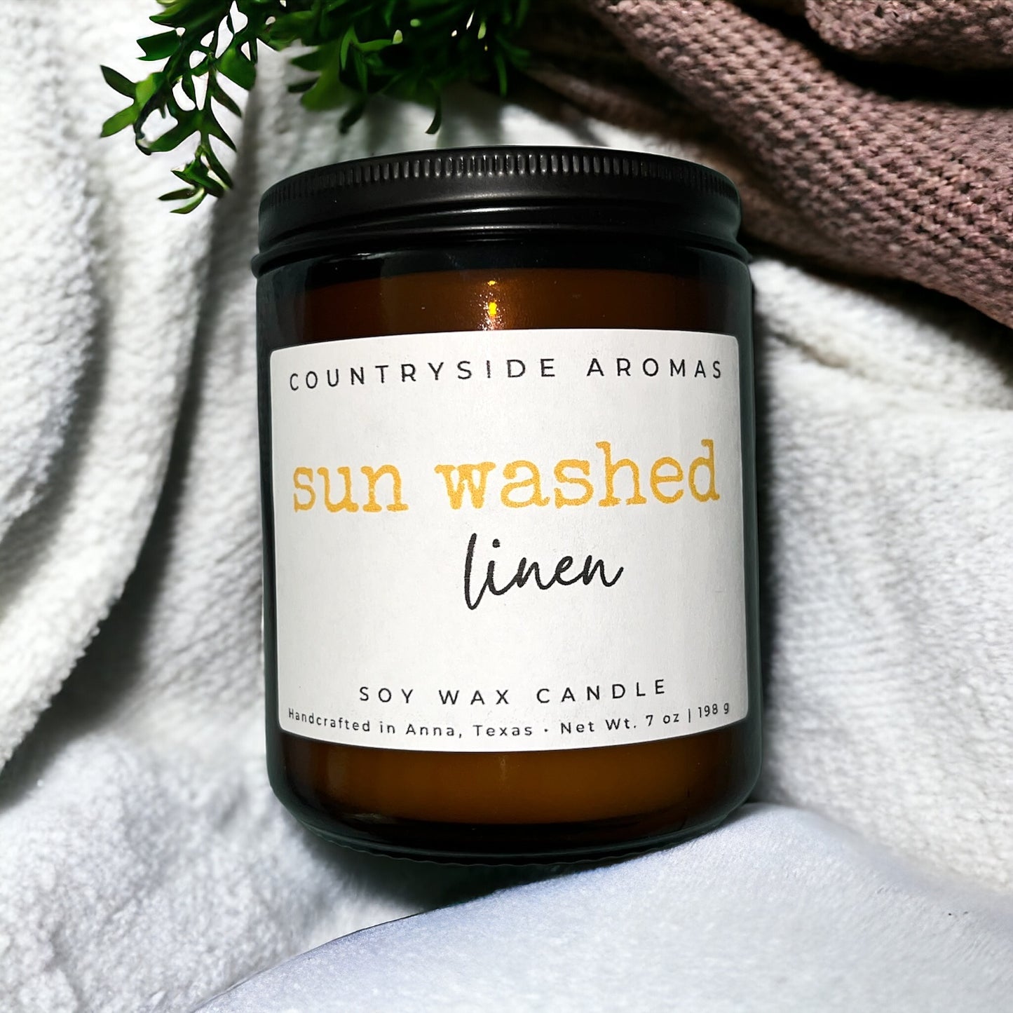 Sun Washed Linen candle