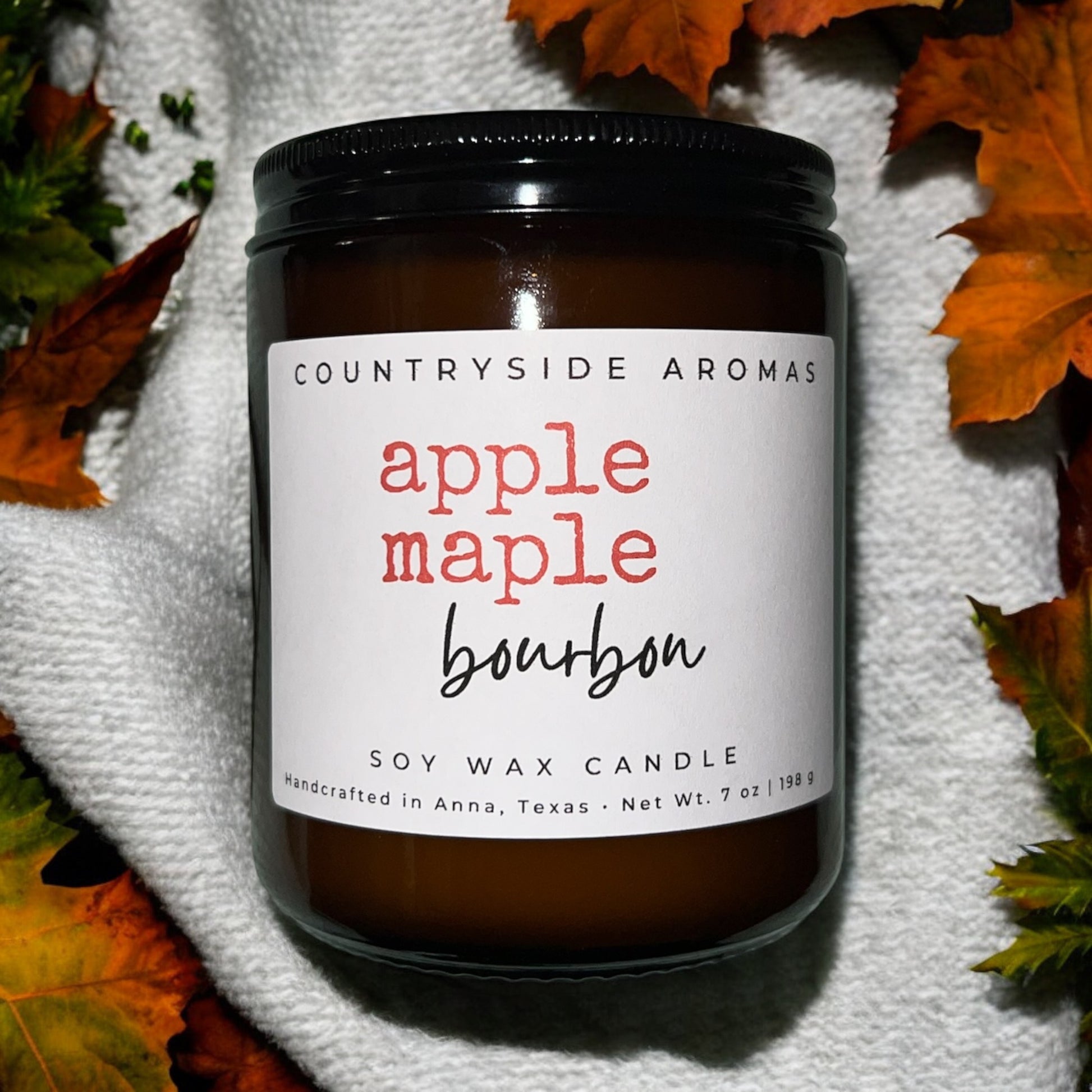 Apple Maple Bourbon 7oz Candle