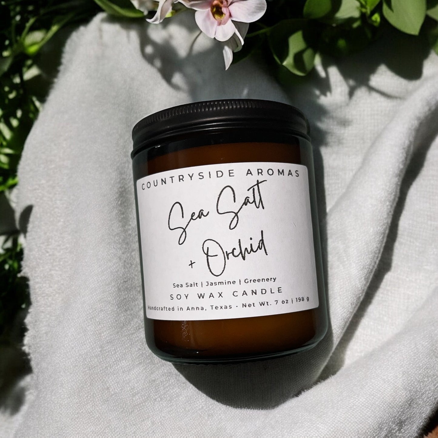 Sea Salt & Orchid 7oz Candle