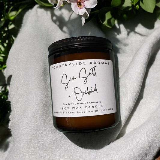 Sea Salt & Orchid 7oz Candle