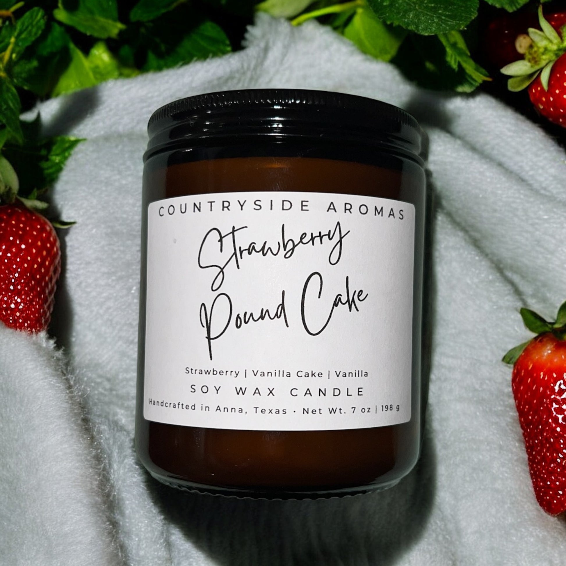 Strawberry Pound Cake 7oz Candle