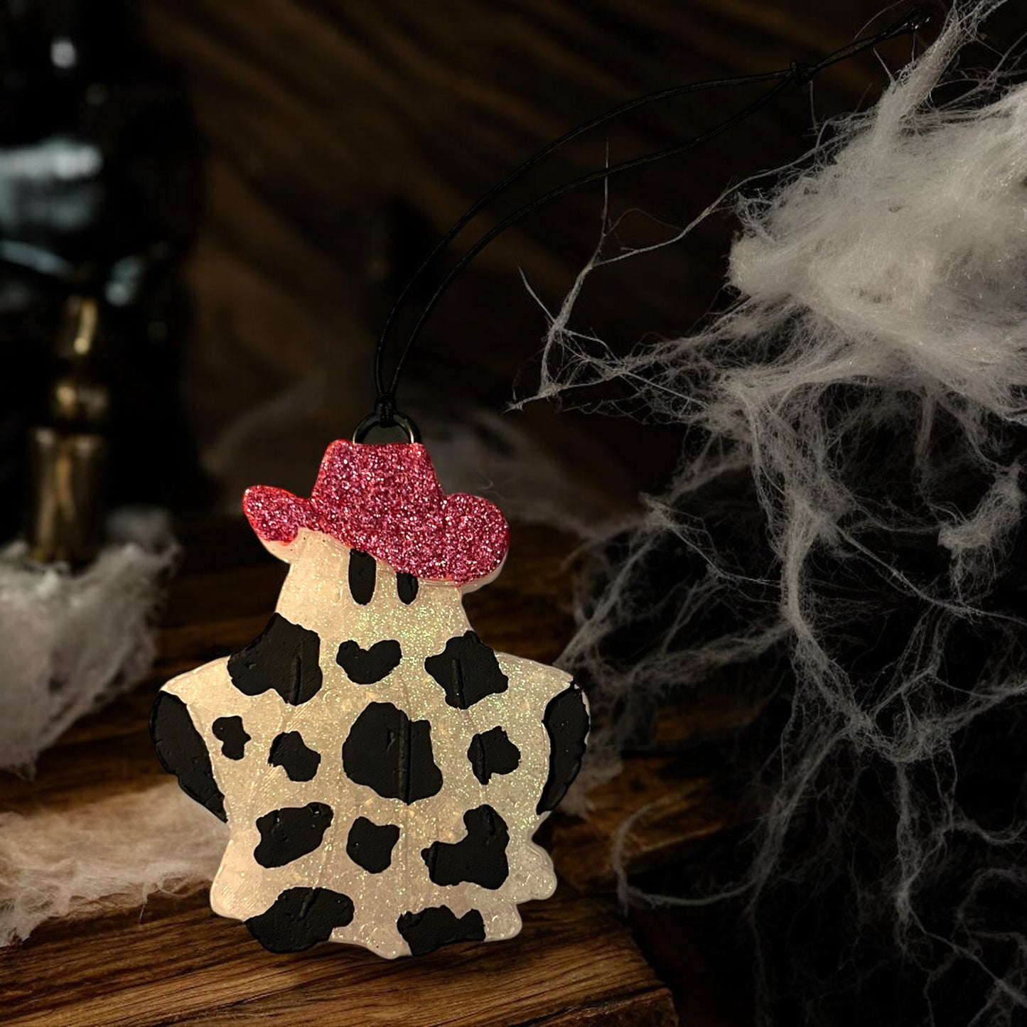 Cowboy Ghost Car Freshie