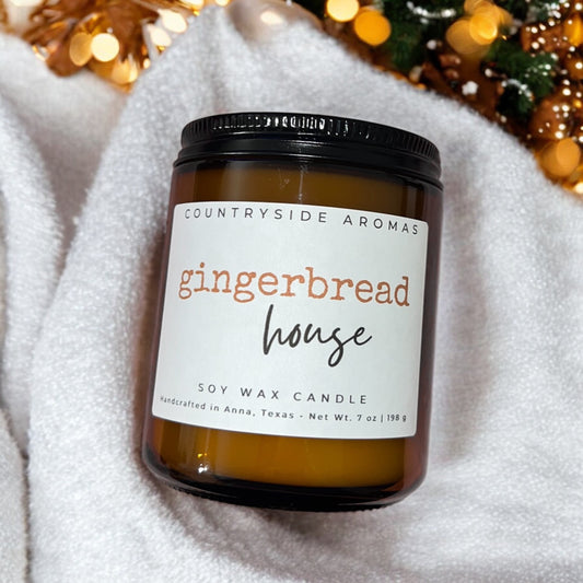 Gingerbread House 7oz Candle