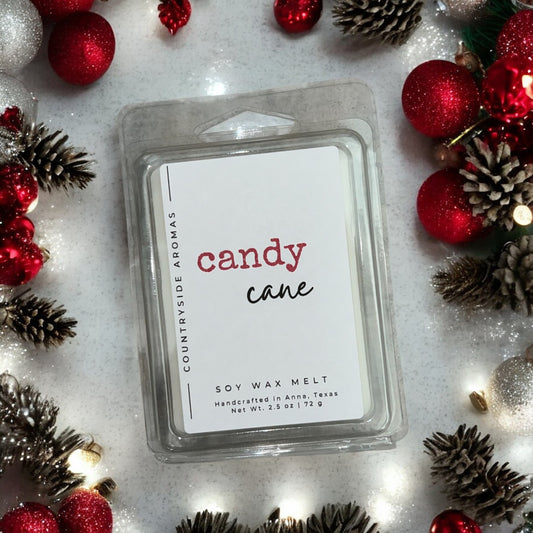 Candy Cane Wax Melt